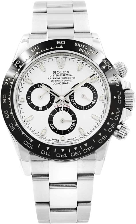 orologio uomo imitazione rolex acciaio quadrante bianco|Amazon.it: Orologi Quadrante Bianco Uomo Seiko.